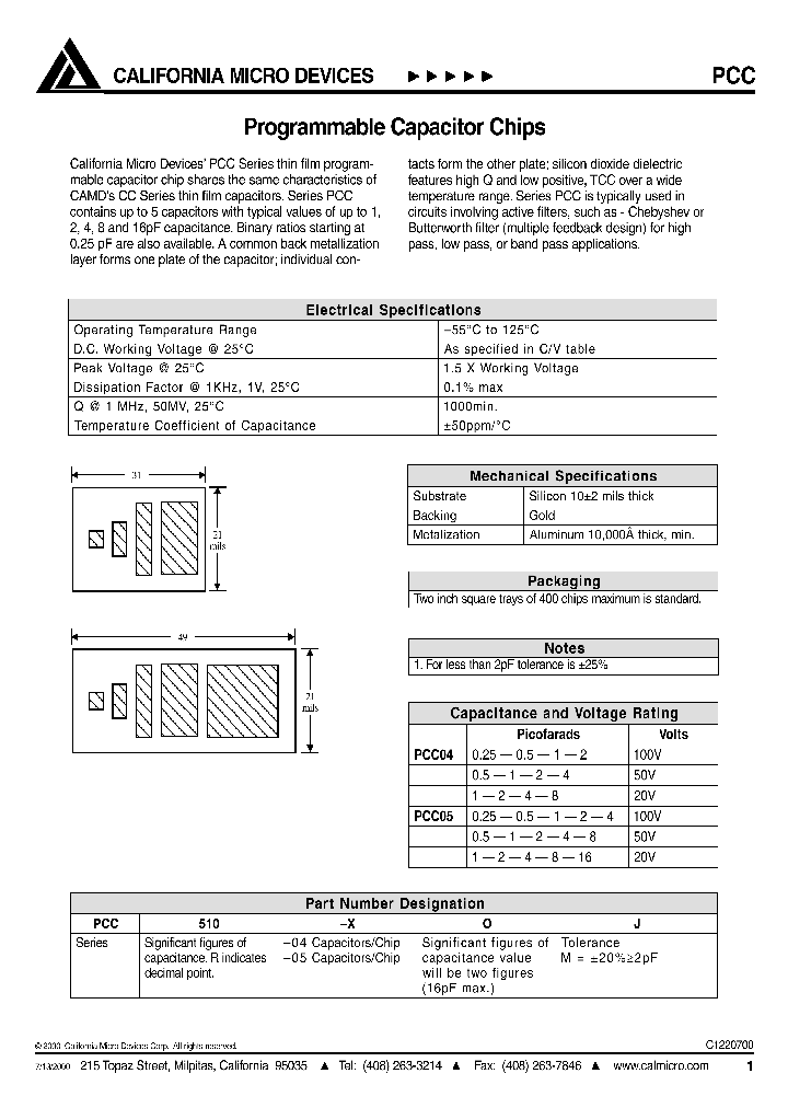 PCC_333881.PDF Datasheet