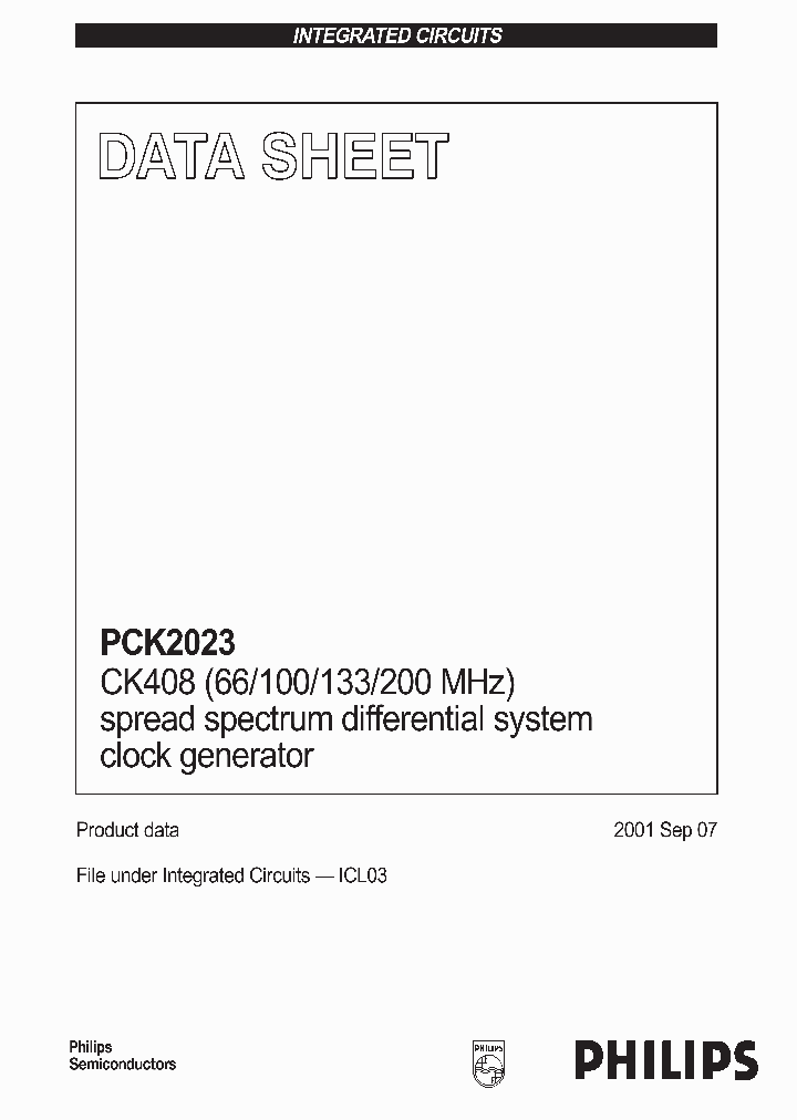 PCK2023DL_435397.PDF Datasheet
