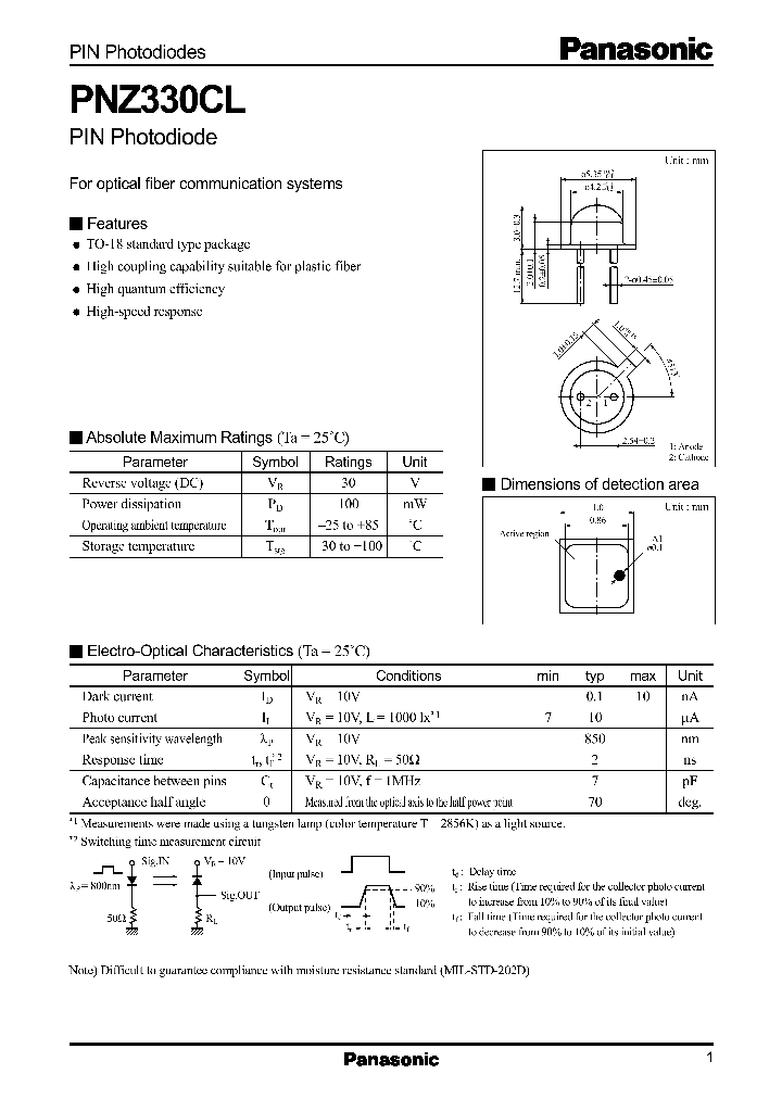 PNZ330CL_449420.PDF Datasheet