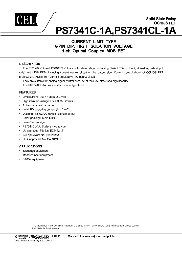 PS7341CL-1A_455580.PDF Datasheet