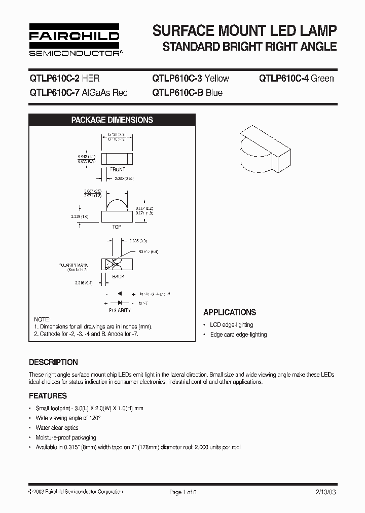 QTLP610C_4215.PDF Datasheet