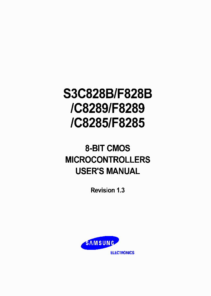 S3F8289_260842.PDF Datasheet
