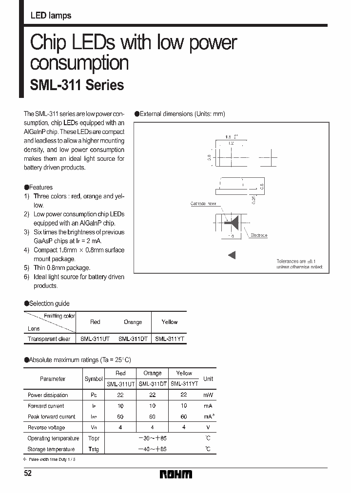 SML-311_480487.PDF Datasheet