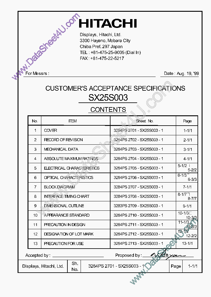 SX25S003_439389.PDF Datasheet