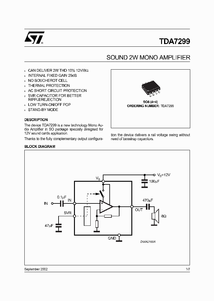 TDA729913TR_446412.PDF Datasheet