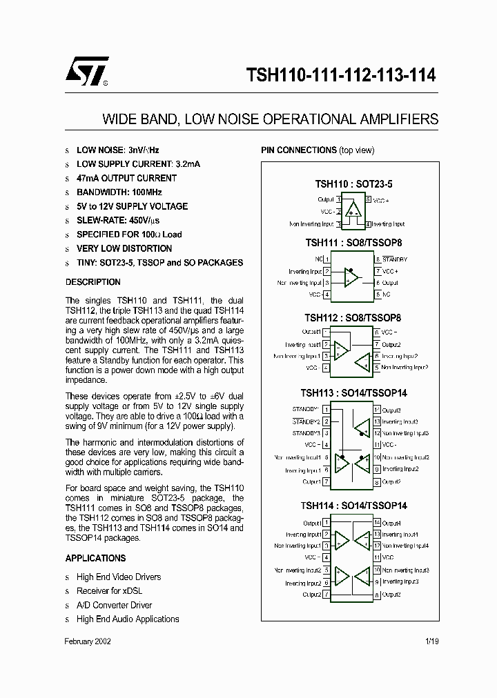 TSH112_290444.PDF Datasheet