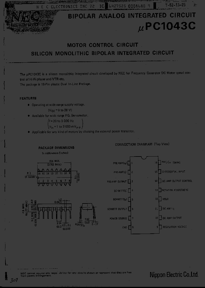 UPC1043C_439606.PDF Datasheet