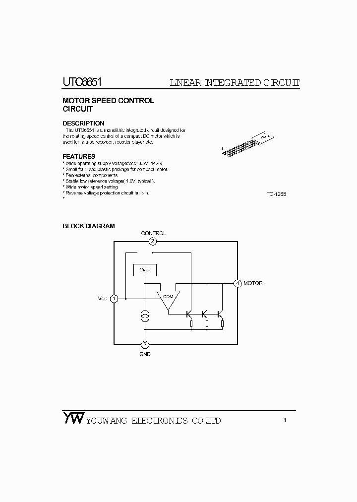 UTC6651_447032.PDF Datasheet