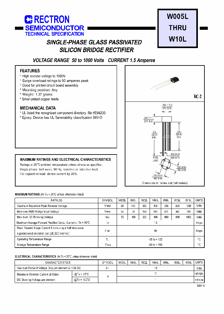 W005L_54366.PDF Datasheet