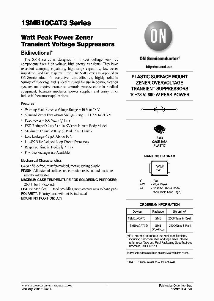 1SMB33CAT3G_518055.PDF Datasheet