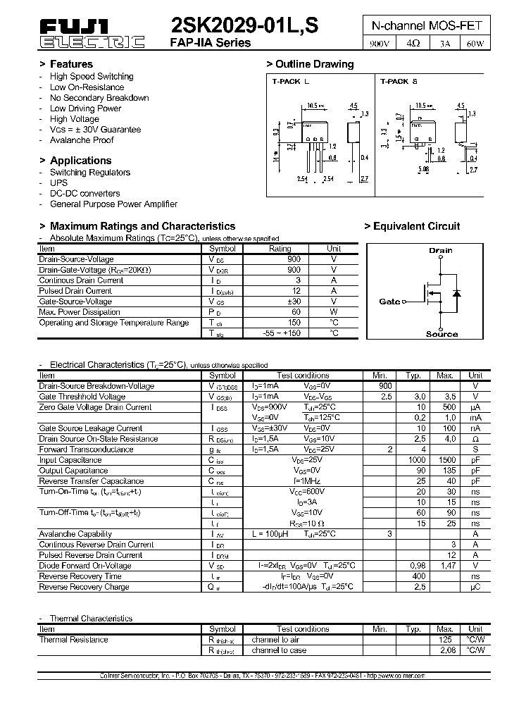 2SK2029-01L_525659.PDF Datasheet
