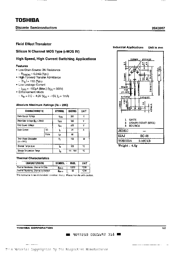 2SK2057_535958.PDF Datasheet