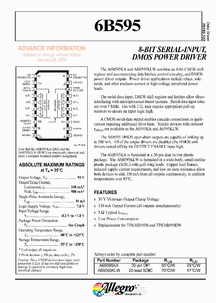 A6B595KA_491561.PDF Datasheet