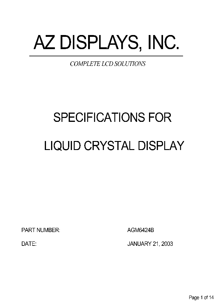 AGM6424B_538568.PDF Datasheet