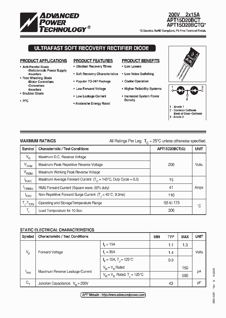 APT15D20BCT_501706.PDF Datasheet