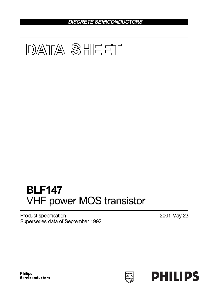BLF147_510605.PDF Datasheet