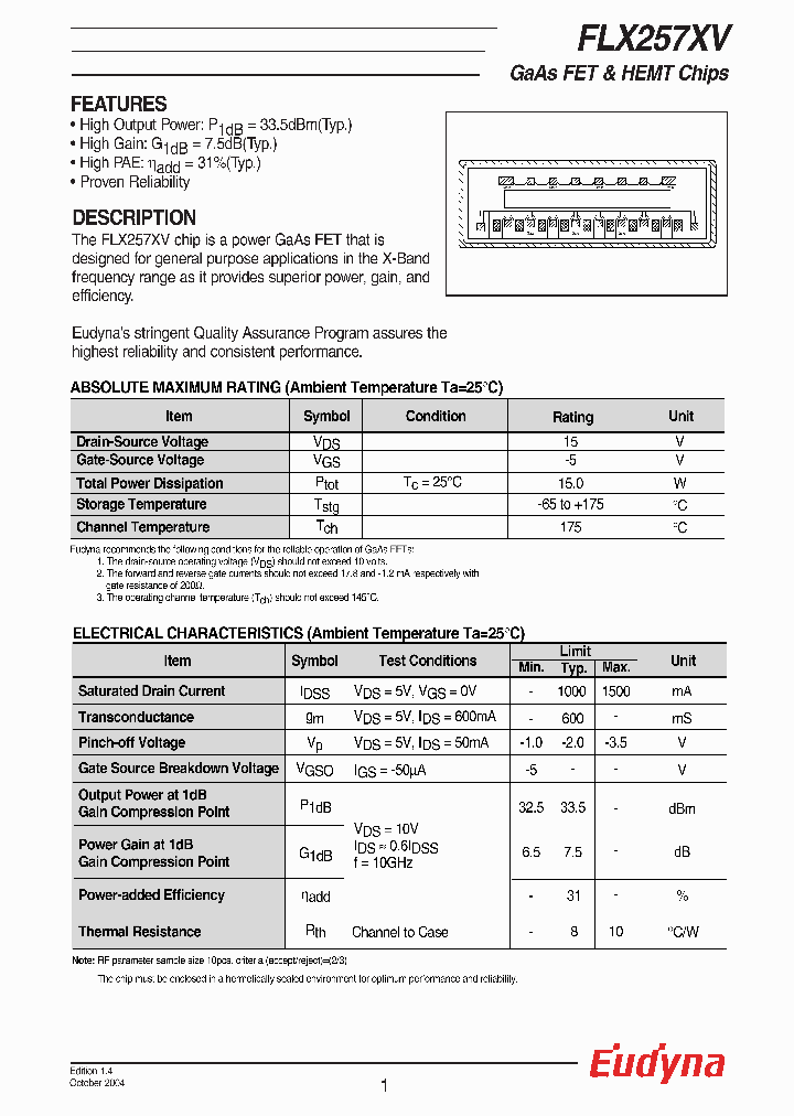 FLX257XV_520286.PDF Datasheet