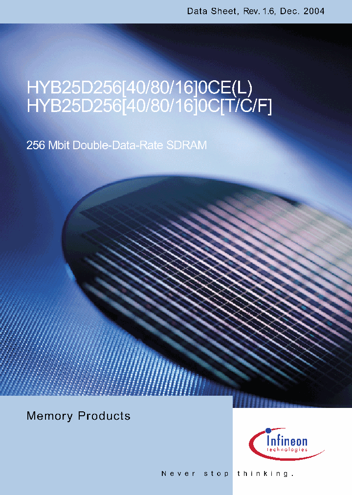 HYB25D256160CE-6_516066.PDF Datasheet