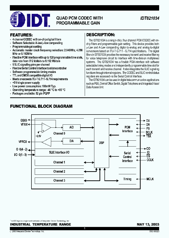 IDT821034DN_499506.PDF Datasheet