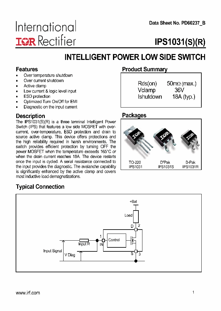 IPS1031R_548944.PDF Datasheet