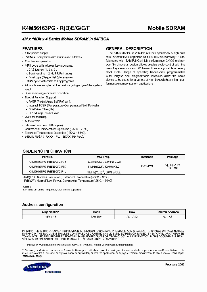 K4M56163PG_527967.PDF Datasheet