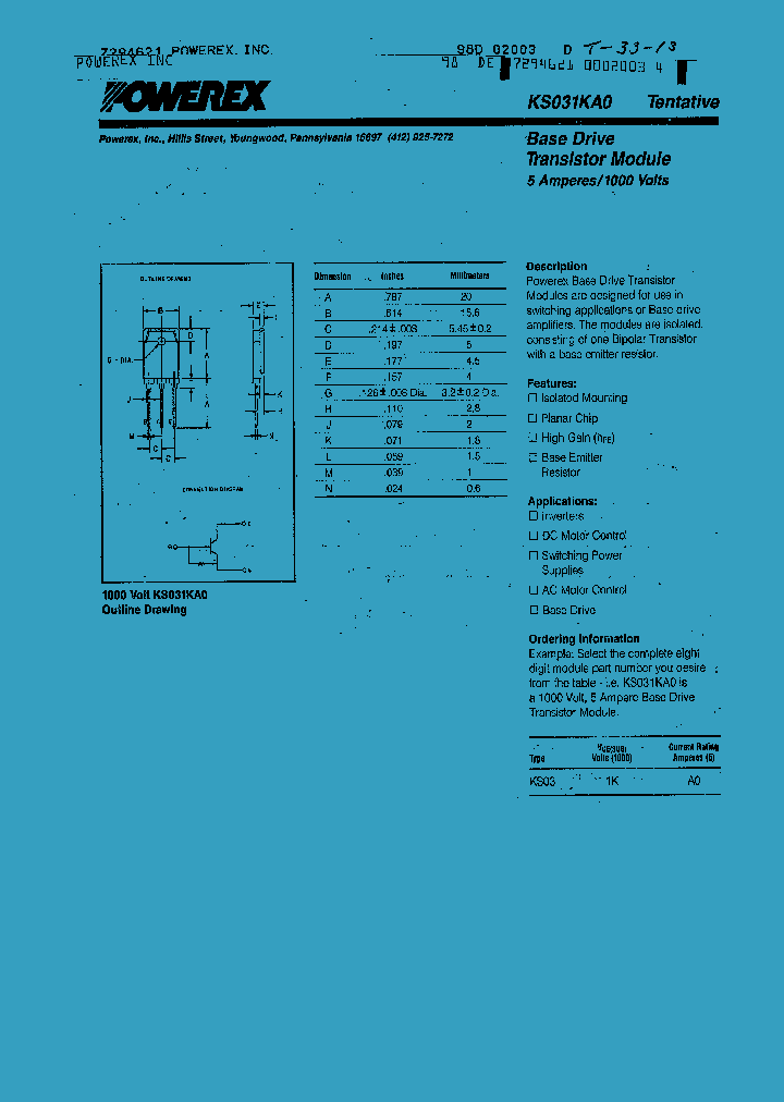 KS031_531839.PDF Datasheet