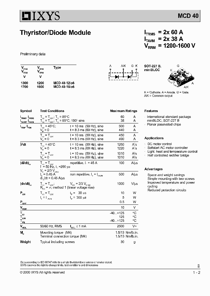 MCD40_528666.PDF Datasheet