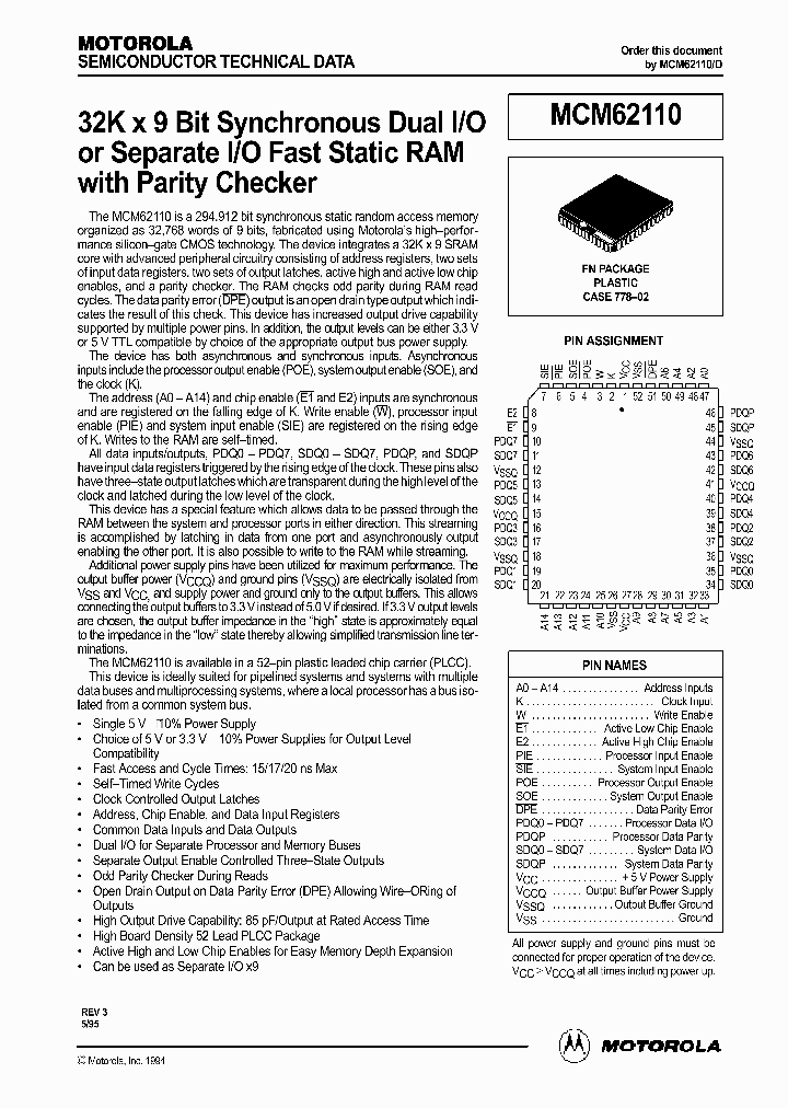 MCM62110FN17_511618.PDF Datasheet