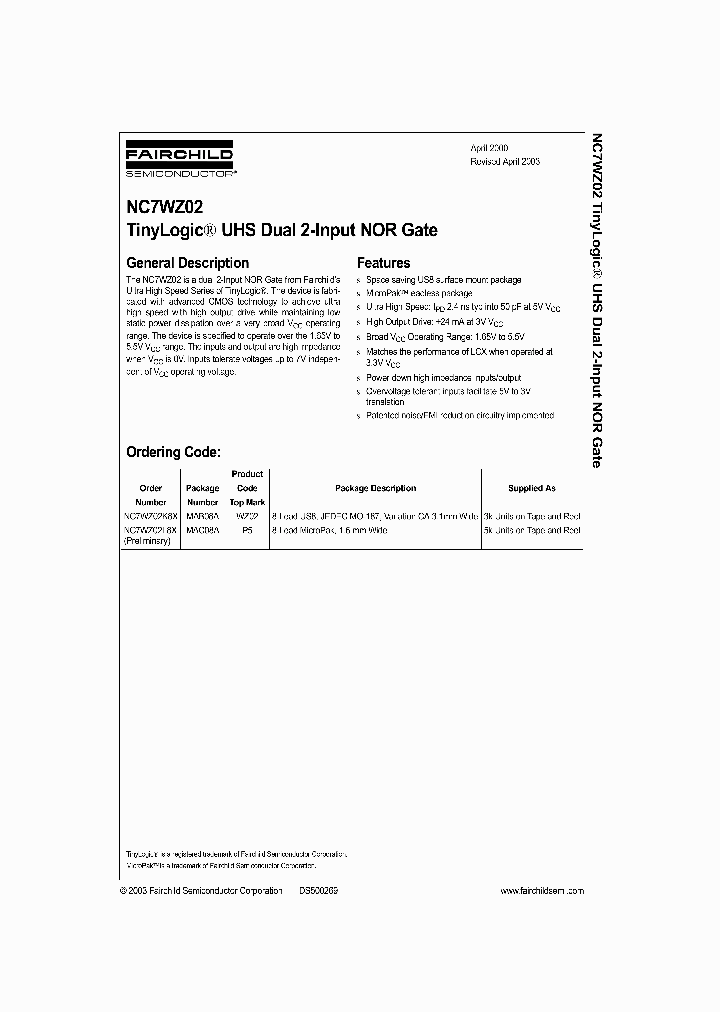 NC7WZ02K8X_490518.PDF Datasheet