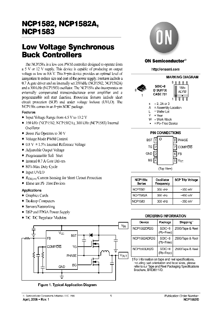 NCP1582_507764.PDF Datasheet