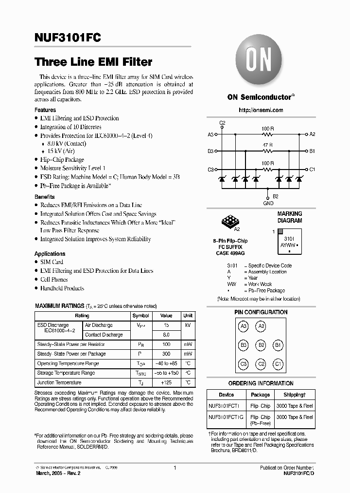 NUF3101FCT1_532136.PDF Datasheet