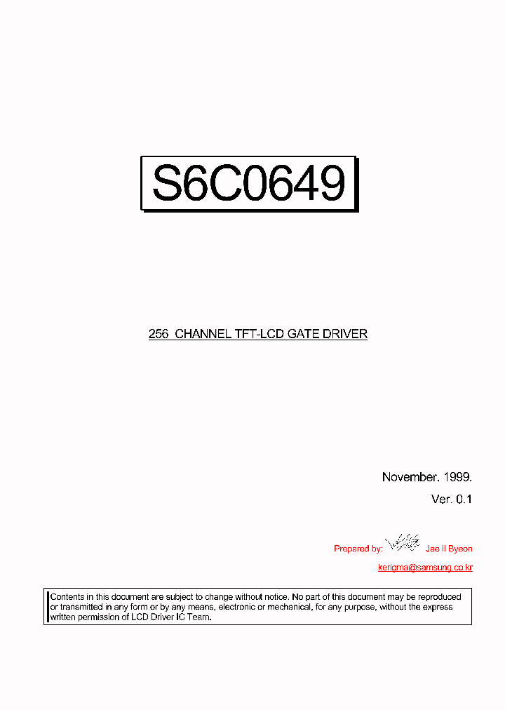 S6C0649_542533.PDF Datasheet