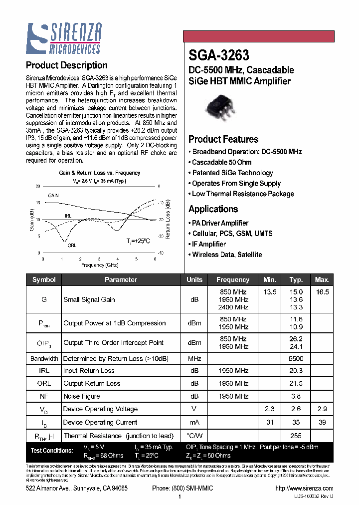 SGA-3263_553265.PDF Datasheet