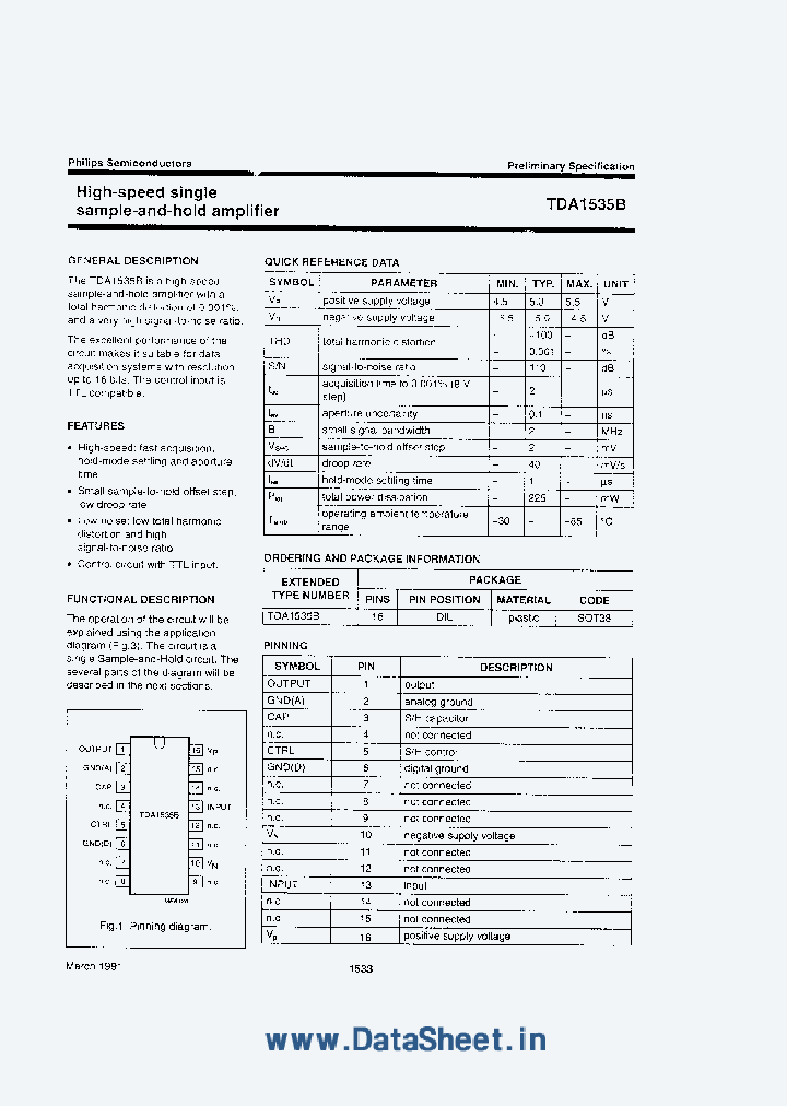 TDA1535B_525046.PDF Datasheet