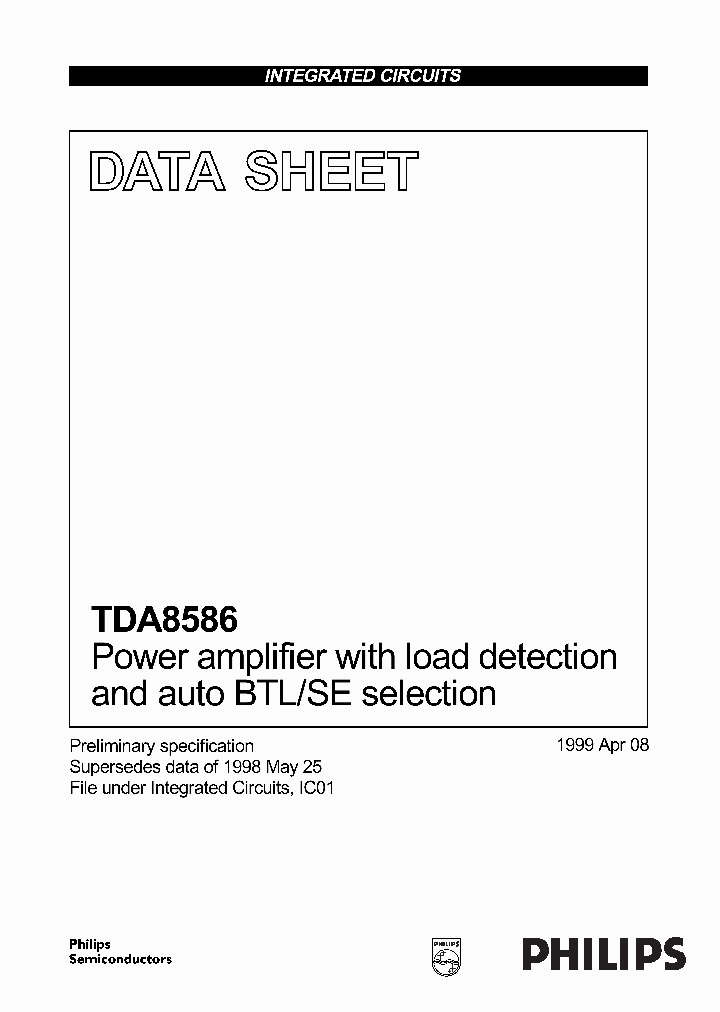 TDA8586_536666.PDF Datasheet