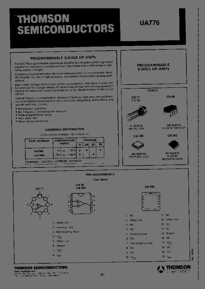 UA776_494530.PDF Datasheet