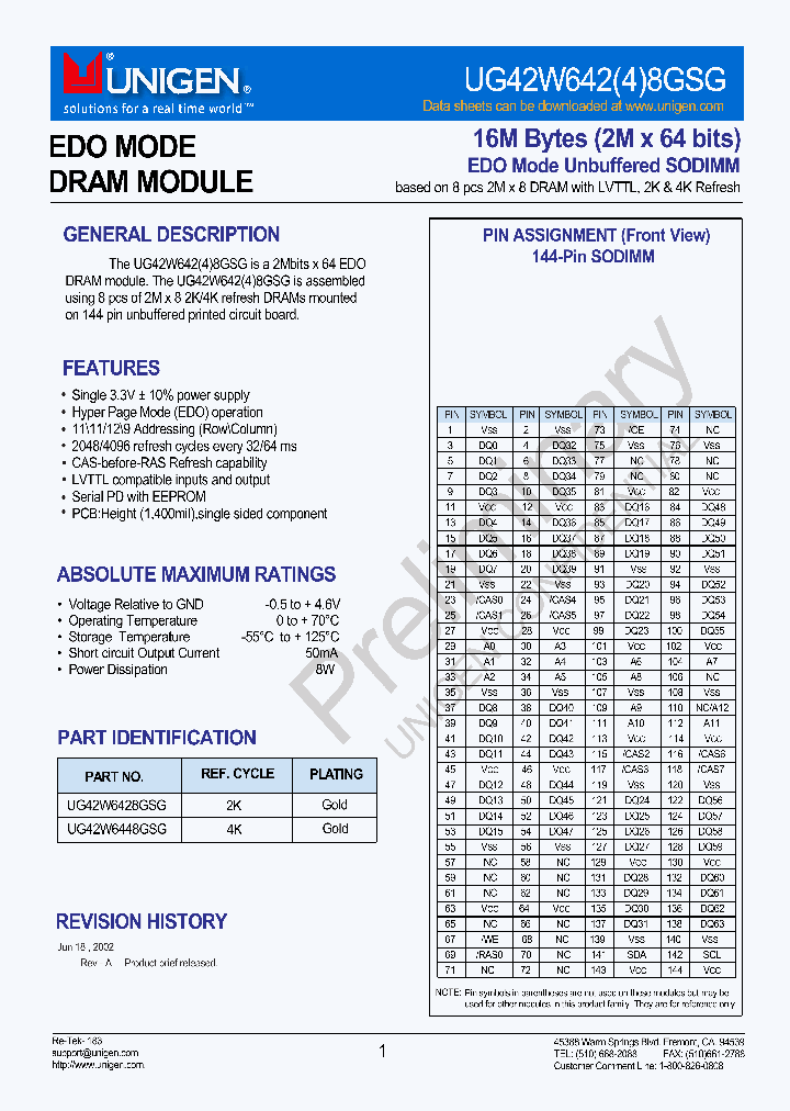 UG42W6424GSG_537560.PDF Datasheet