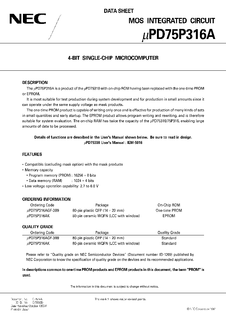 UPD75P316AGF-3B9_541083.PDF Datasheet