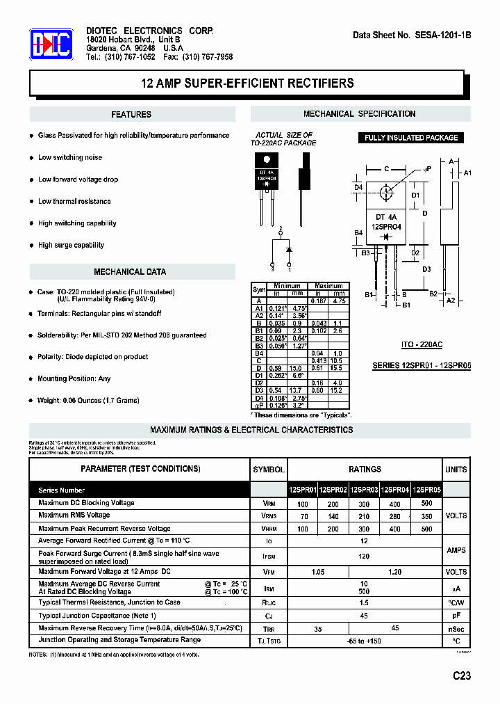 12SPR01_655622.PDF Datasheet