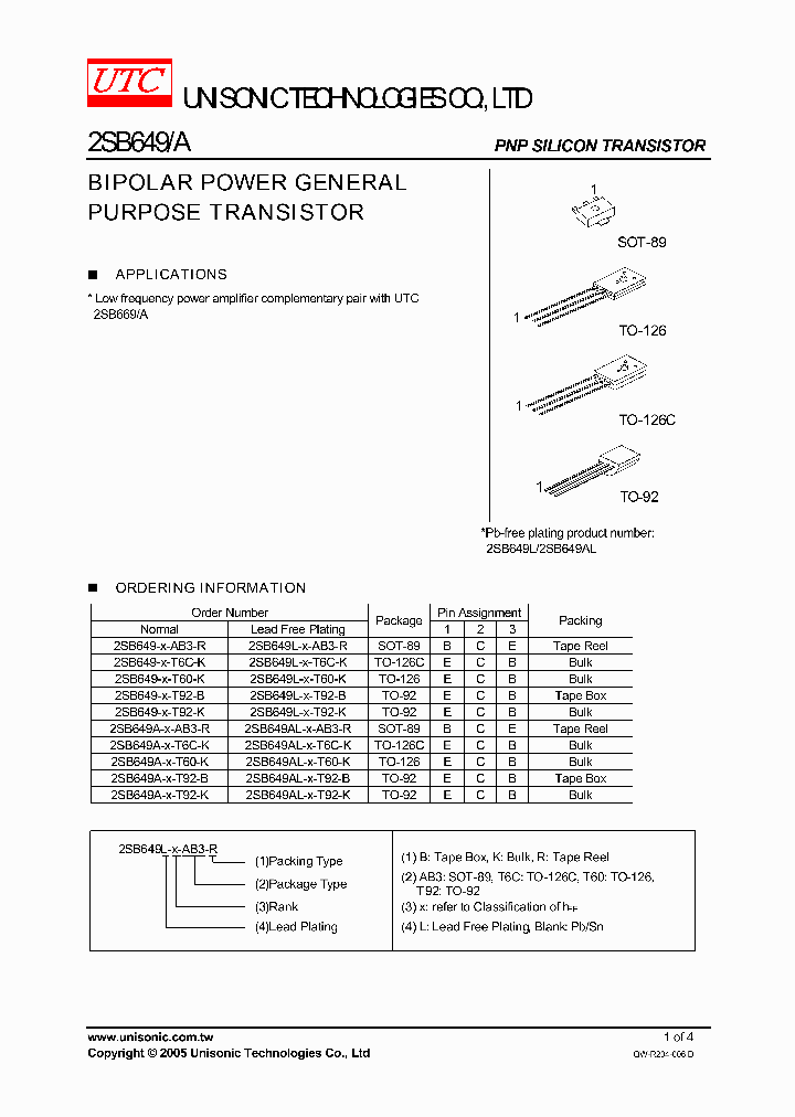 2SB649-X-T6C-K_749640.PDF Datasheet