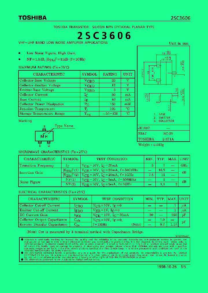 2SC3606_796398.PDF Datasheet