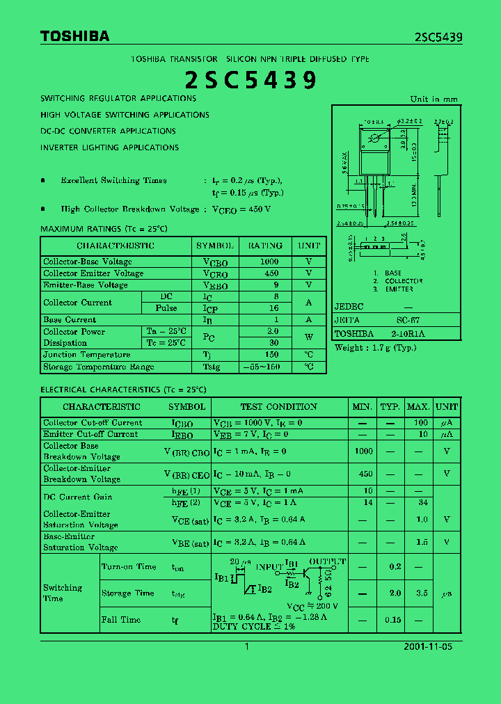 2SC5439_601337.PDF Datasheet