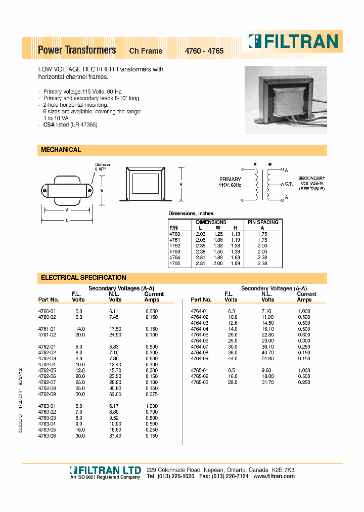 4764-01_723945.PDF Datasheet