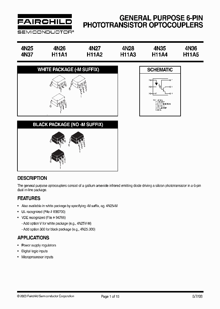 H11A1FR2M_373142.PDF Datasheet