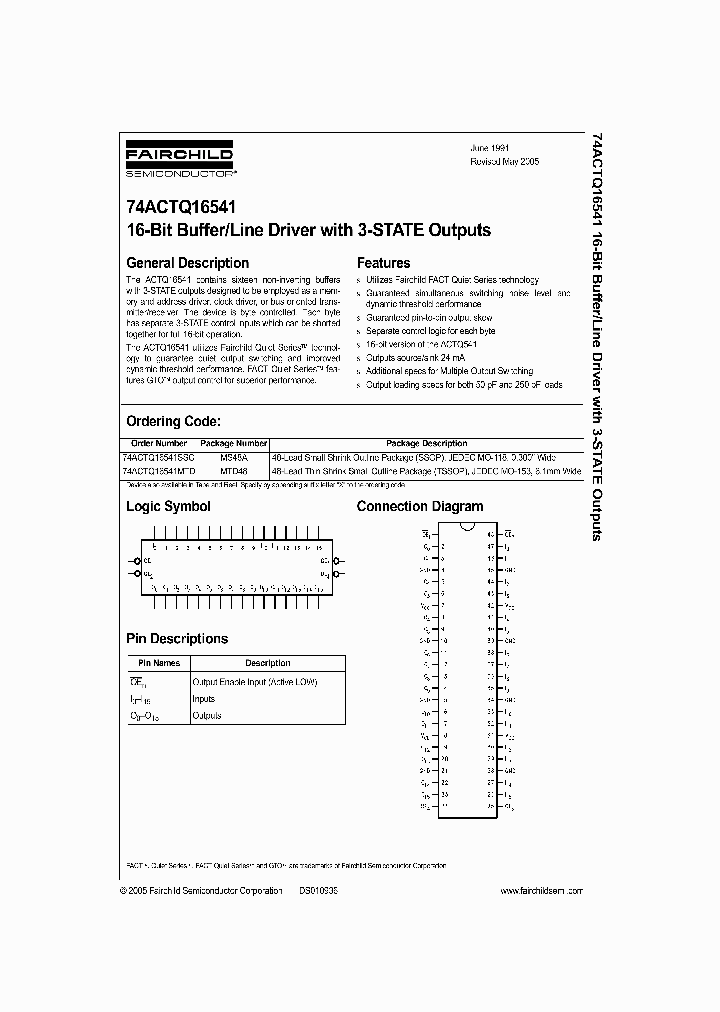 74ACTQ1654105_723598.PDF Datasheet