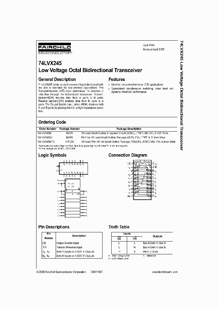 74LVX245MTCX_590756.PDF Datasheet