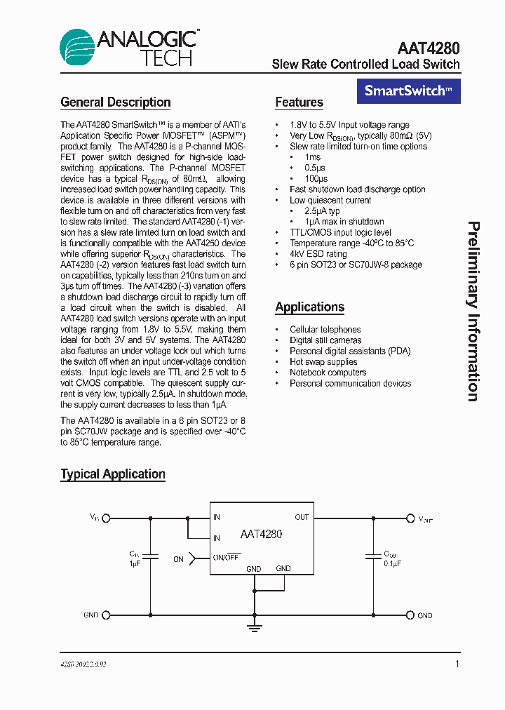 AAT4280IGU-1-T1_473468.PDF Datasheet