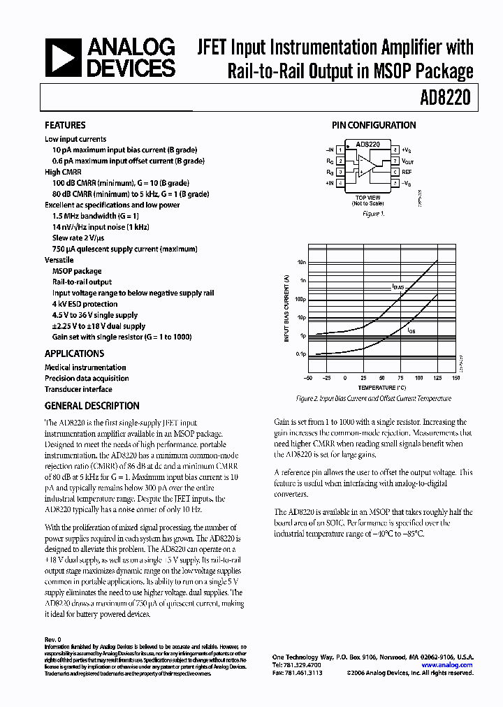 AD8220ARMZ_690565.PDF Datasheet