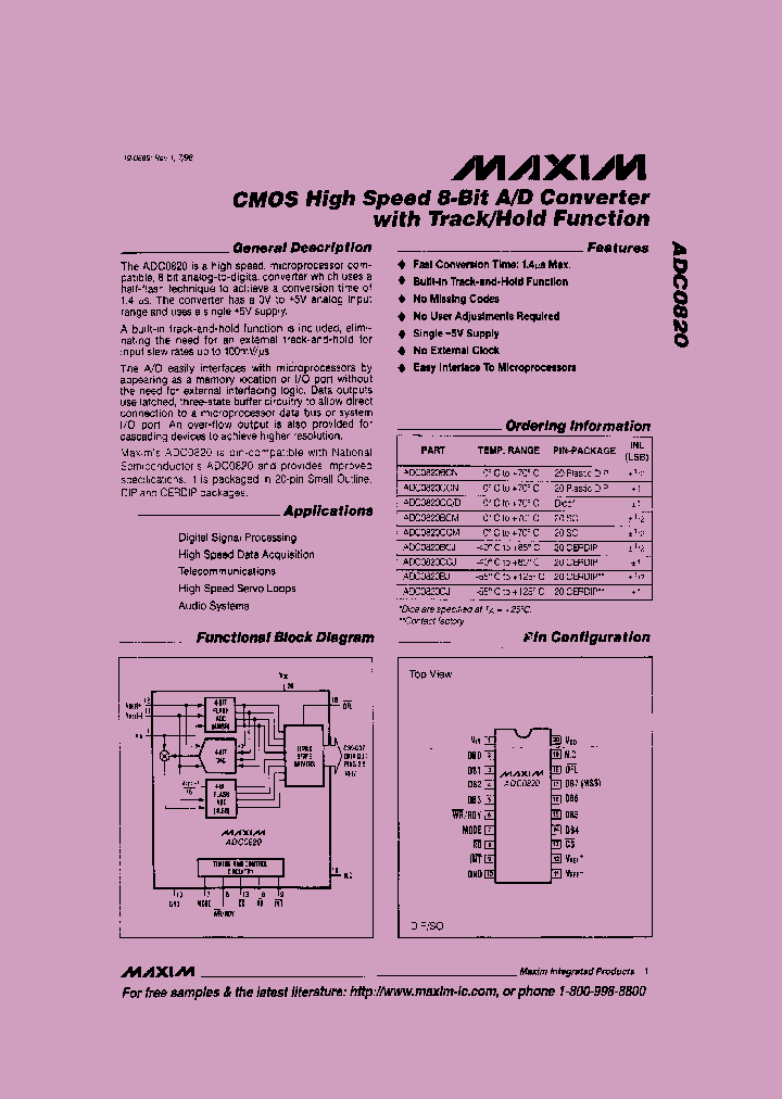 ADC0820BCJ_566302.PDF Datasheet