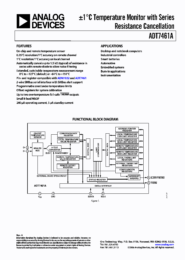 ADT7461AARMZ-REEL_698672.PDF Datasheet